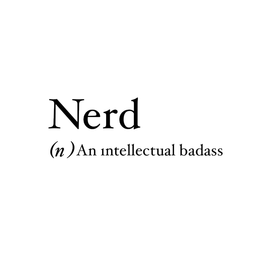 Nerd Sticker